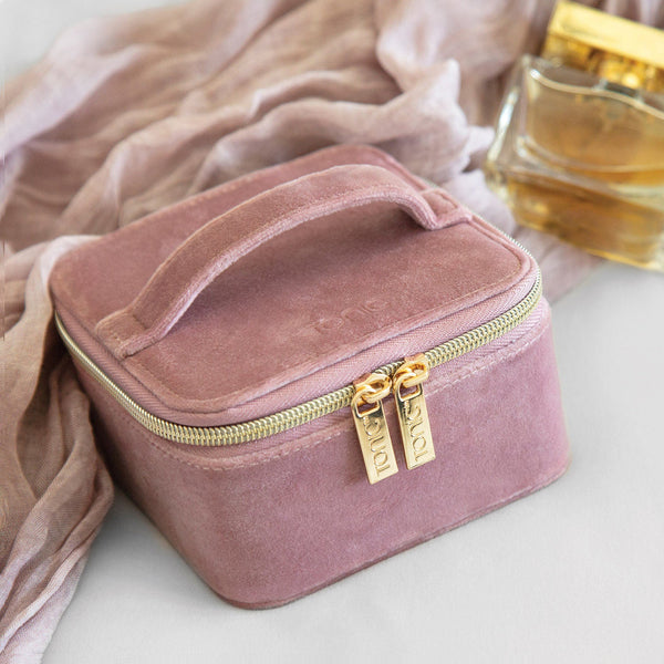 Tonic / Luxe Velvet Jewellery Cube - Musk