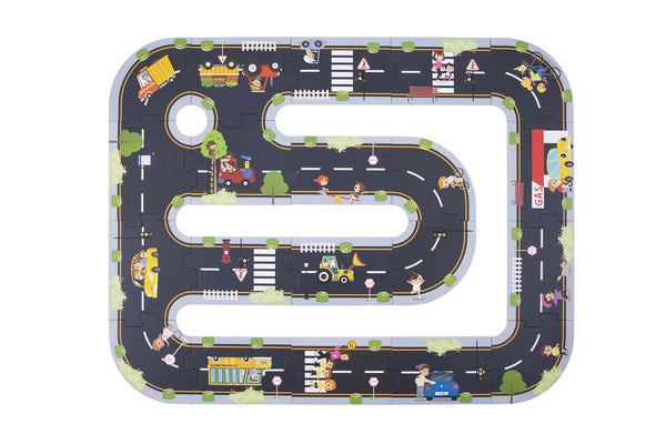 Tooky Toy / City Road Puzzle Playset