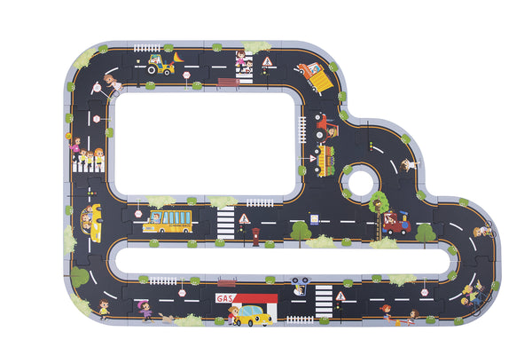 Tooky Toy / City Road Puzzle Playset