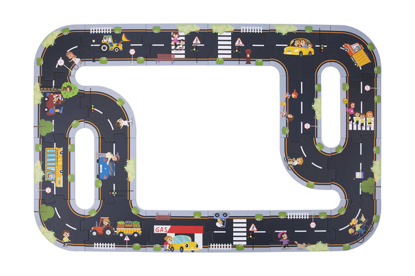Tooky Toy / City Road Puzzle Playset