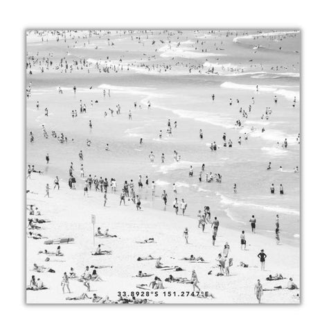 Destination Label / Towel (Extra Large) - Beach Scene