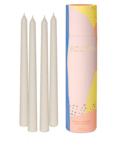 Ecoya / Tapered Candles (Set 4) - Guava & Lychee Sorbet