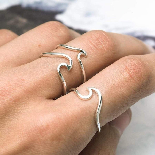 Midsummer Star / Epic Wave Ring - Silver