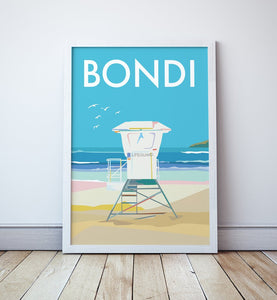 Seascape Prints / Bondi Lifeguard Tower