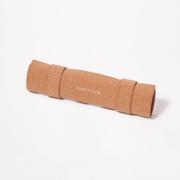 Sunnylife / Cork Roll-Up Gameboard - Monochrome