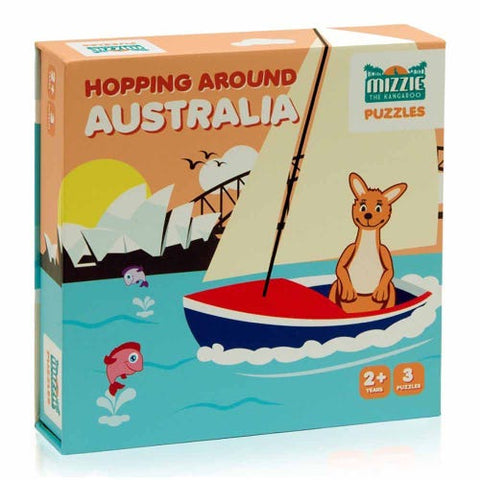 Mizzie / Puzzles Box Set - Hopping Around Australia