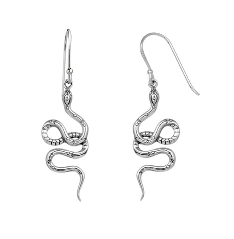 Midsummer Star / Serpent Seer Earrings - Silver
