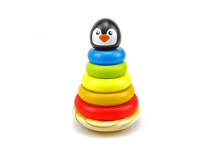 Tooky Toy / Wooden Penguin Stacker