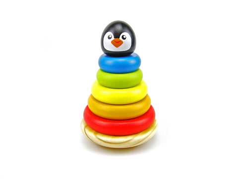 Tooky Toy / Wooden Penguin Stacker