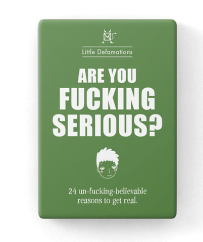 Defamations / 24 Card Pack - Are You F*cking Serious?