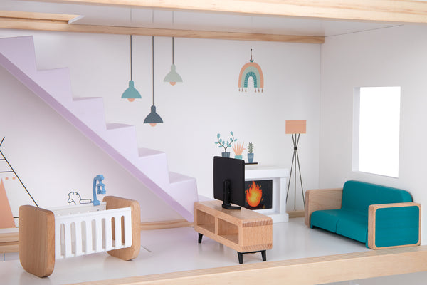 Tooky Toy / 3 Storey Dollhouse