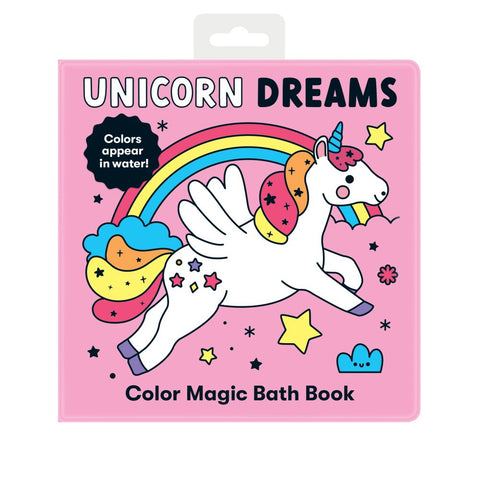 Mudpuppy / Colour Magic Bath Book - Unicorn
