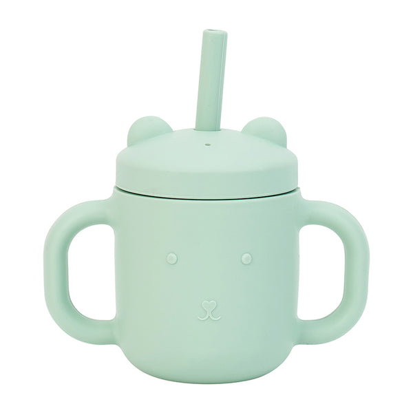 Annabel Trends / Silicone Mini Sippi Bear - Moss