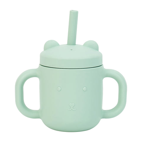 Annabel Trends / Silicone Mini Sippi Bear - Moss