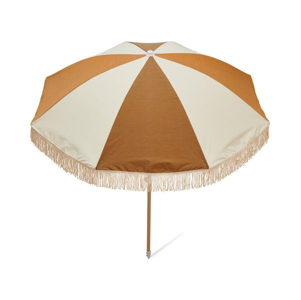 Salty Shadows / Aluminium Beach Umbrella - Goldie