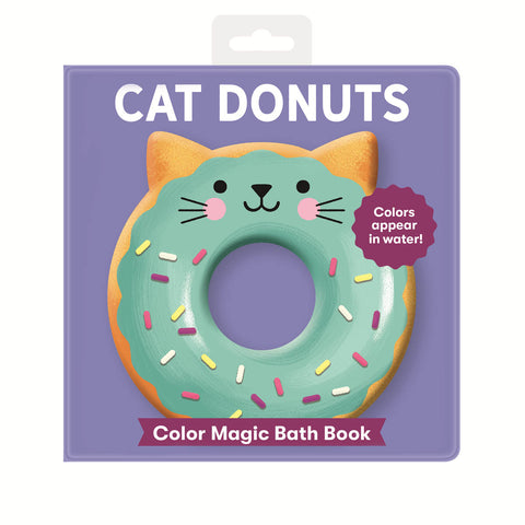 Mudpuppy / Colour Magic Bath Book - Cat Donuts