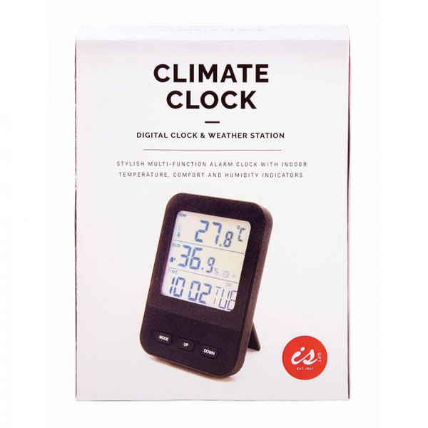 IS / Climate Clock (Digital Clock & Weather Station)