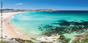 Destination Label / Towel - Bondi Blues