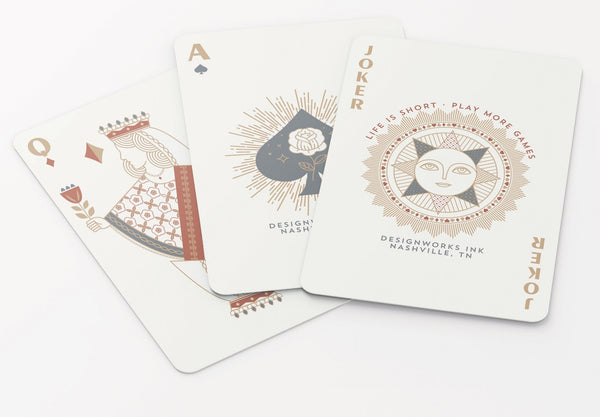 Designworks Ink / Playing Cards - Fortune Favours The Brave