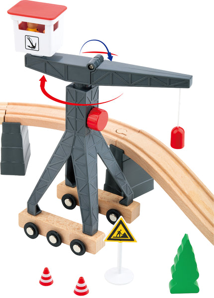 Tooky Toy / Construction Yard Train Set