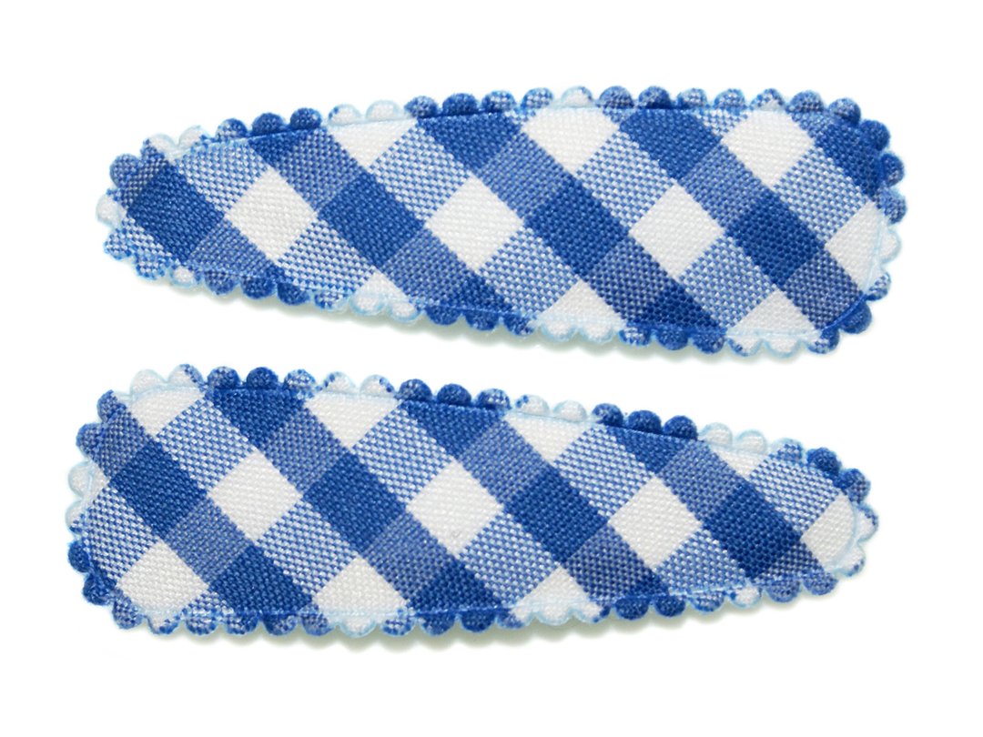 Goody Gumdrops / Gingham Bold Snaps (Medium) - Navy