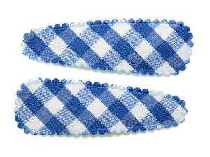 Goody Gumdrops / Gingham Bold Snaps (Medium) - Navy