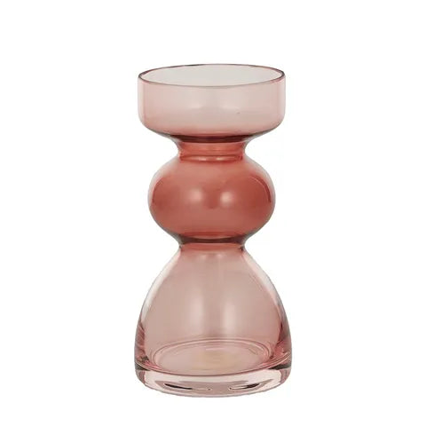 Coast To Coast / Matar Glass Vase - Pink