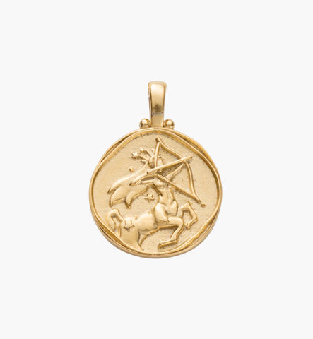 Kirstin Ash / Sagittarius Zodiac - 18K Gold Vermeil