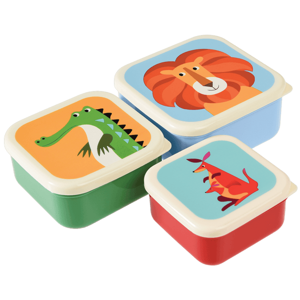 Rex London / Snack Boxes (Set 3) - Colourful Creatures