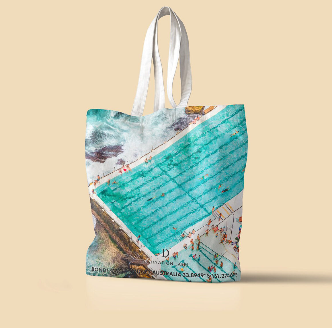 Destination Label / Tote Bag - Icebergs Summer