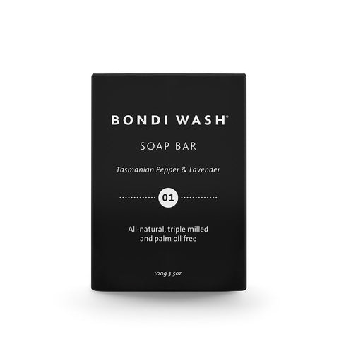 Bondi Wash / Soap Bar - Tasmanian Pepper & Lavender
