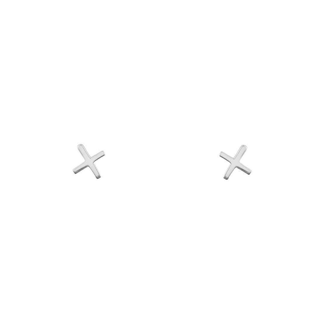 Midsummer Star / Baby Kiss Studs - Silver