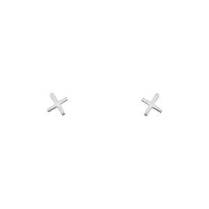 Midsummer Star / Baby Kiss Studs - Silver