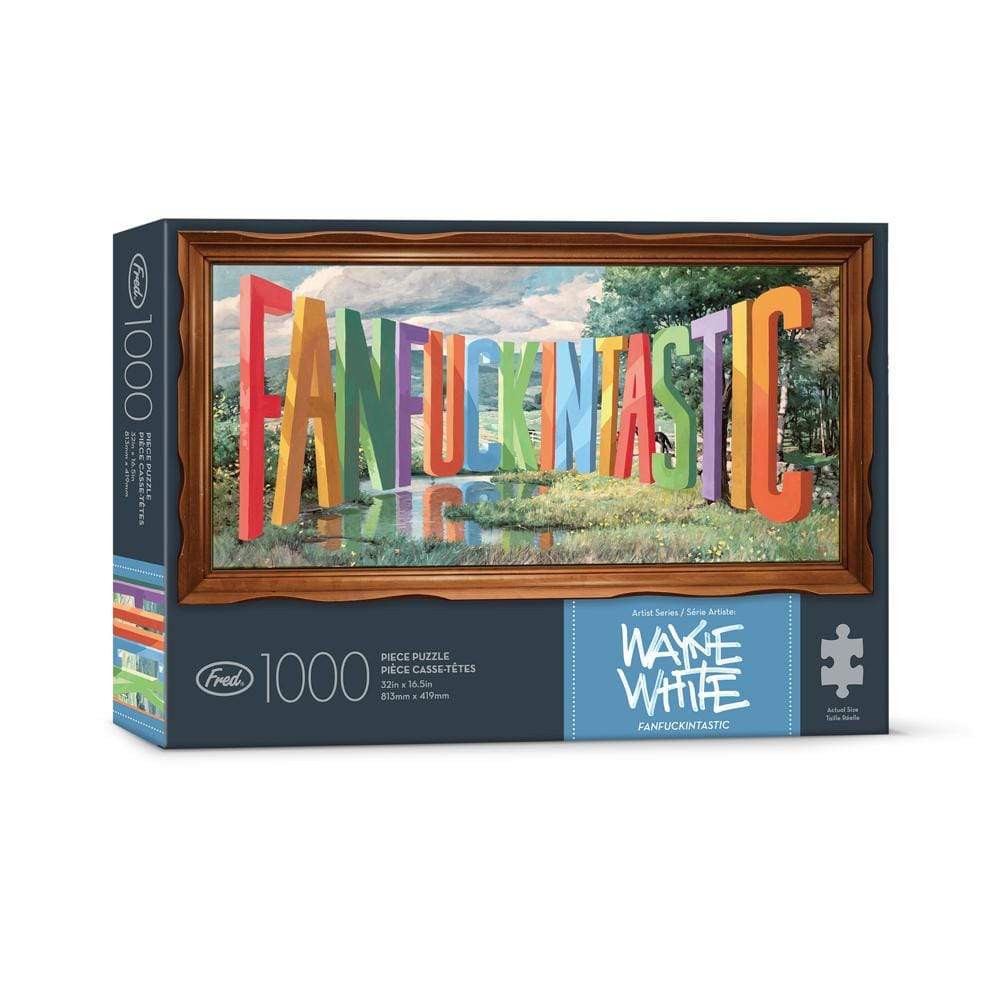 Fred / Artist Series Puzzle (1000pc) - Fanfuckintastic