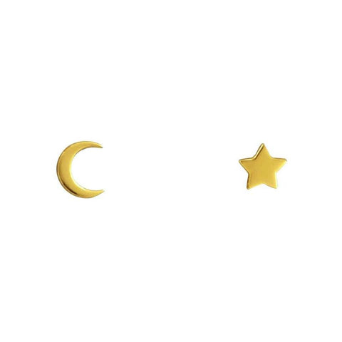 Midsummer Star / Galaxy Studs - Gold