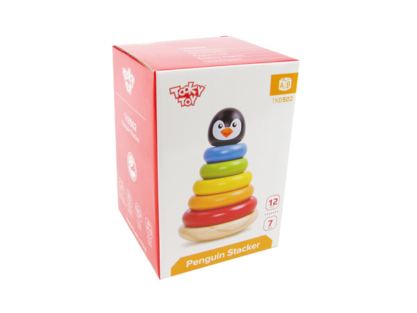 Tooky Toy / Wooden Penguin Stacker