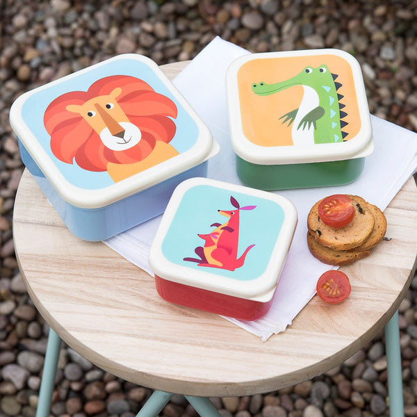 Rex London / Snack Boxes (Set 3) - Colourful Creatures