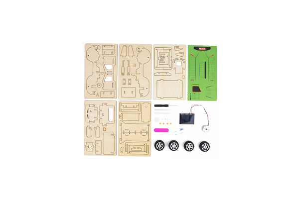 Tookyland / DIY 3D Wooden Cars (Solar Craft Kit) - Truck