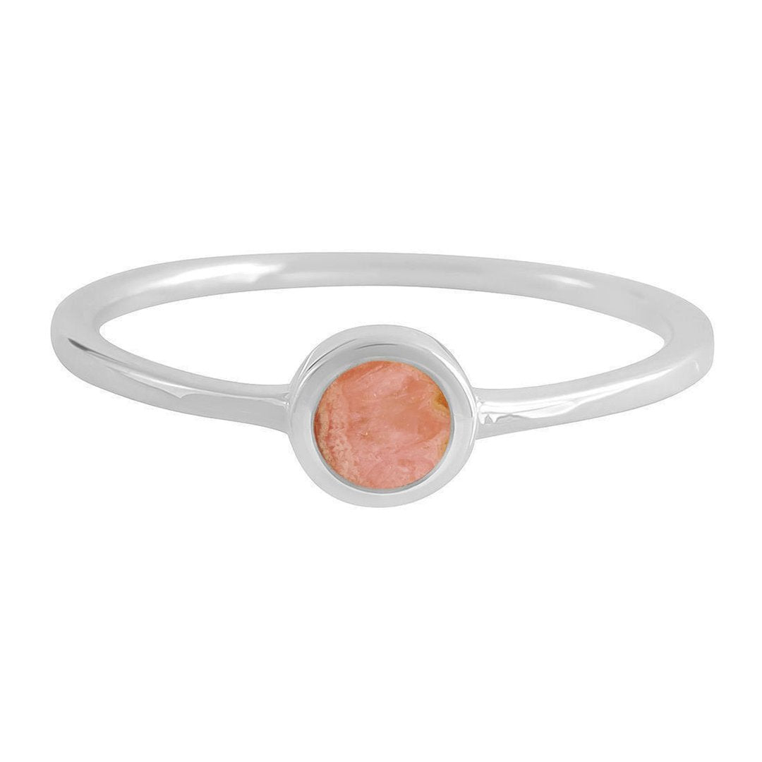 Midsummer Star / Elixir Rhodochrosite Ring - Silver