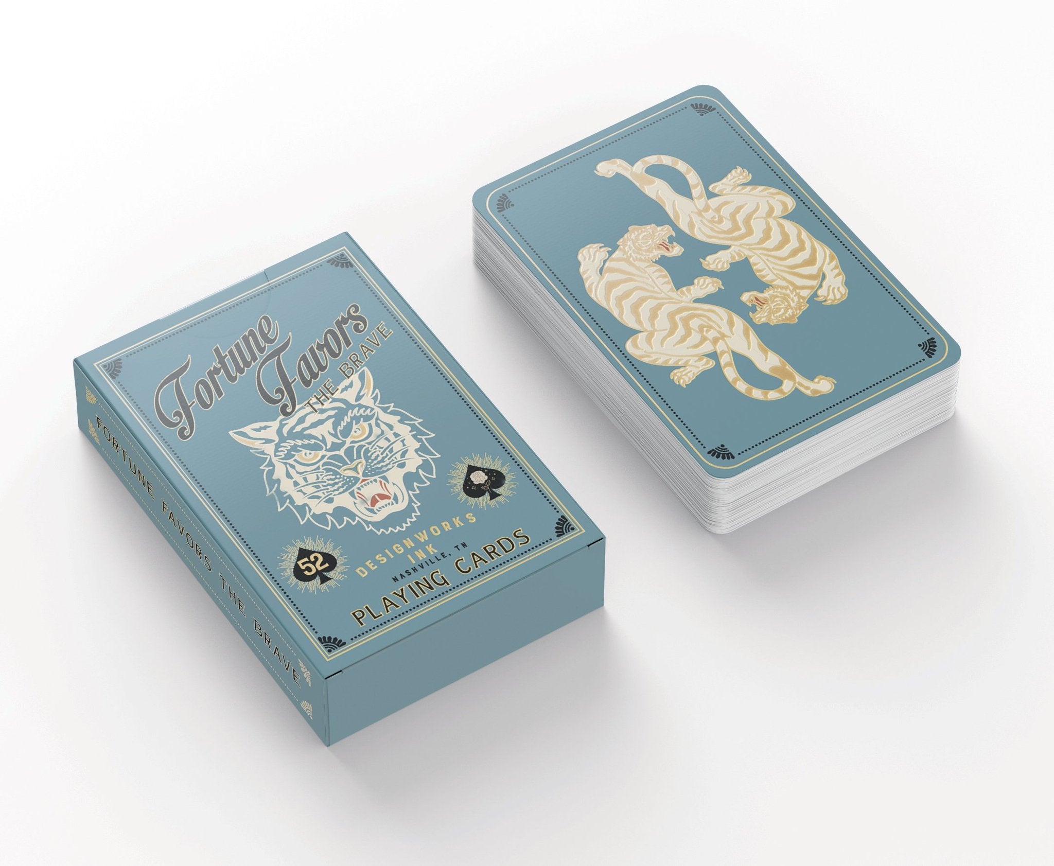 Designworks Ink / Playing Cards - Fortune Favours The Brave