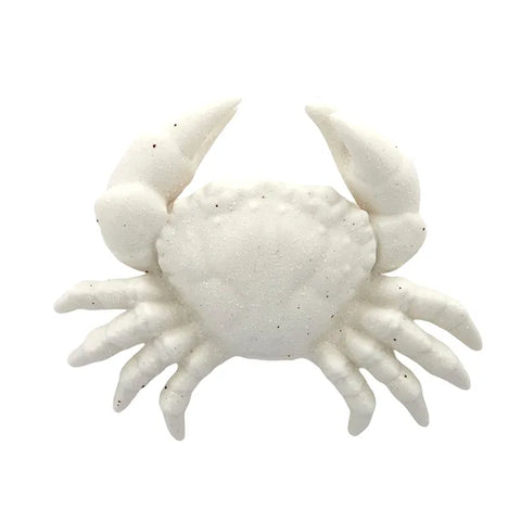 Coast To Coast / Con Crab Ceramic Sculpture - White