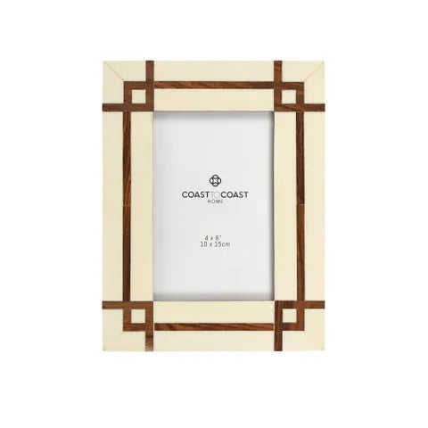 Coast To Coast / Wallis Wood & Resin Frame (4x6”)