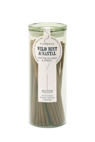 Paddywax / Haze Incense Sticks - Wild Mint & Santal