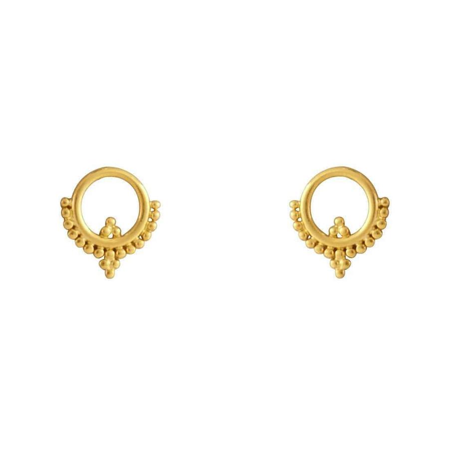 Midsummer Star / Pushkar Studs - Gold