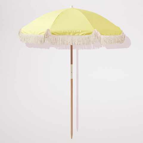 Sunnylife / Luxe Beach Umbrella - Limoncello