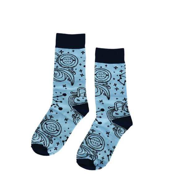 Annabel Trends / Zodiac Socks - Aquarius