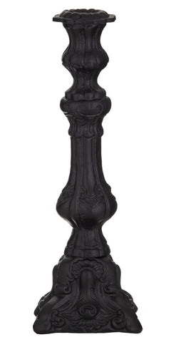 Amalfi / Chateau Candle Holder (Lge) - Black