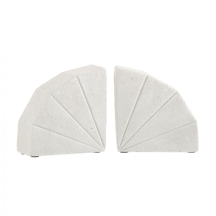 Emporium / Mesaria Bookends (Set 2) - White Sand