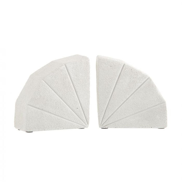 Emporium / Mesaria Bookends (Set 2) - White Sand