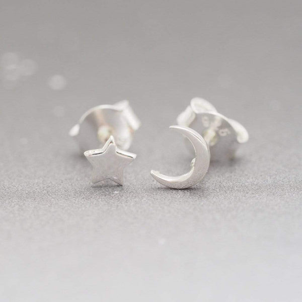 Midsummer Star / Galaxy Studs - Silver